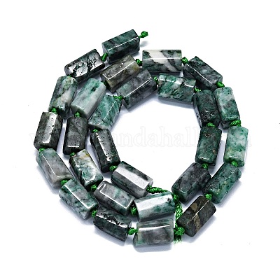 Пряди натуральных диоптазных бусин&nbsp;LS-G-O170-156-1