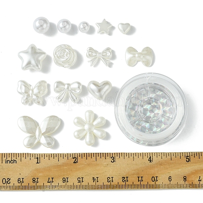 DIY ABS пластик имитация жемчуга бусины браслеты наборы для изготовления ювелирных изделий DIY-FS0006-53-1