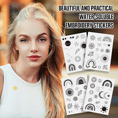 64 узор из нетканого материала DIY-TAC0100-003-1