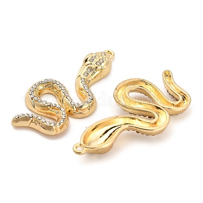 Подвески из сплава с покрытием стойки со стразами PALLOY-Q005-03G-01A-1