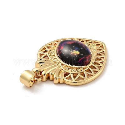 Подвески из непрозрачной смолы KK-G419-13G-06-1