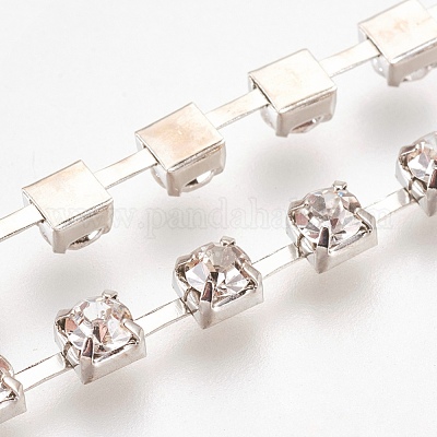 Латунь горный хрусталь цепь чашки CHC-S6-S01-1