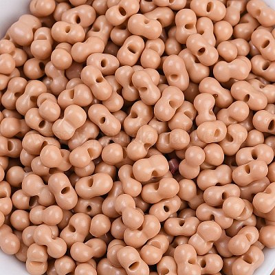 Выпечка краска стеклянные бусины SEED-K010-A21-1