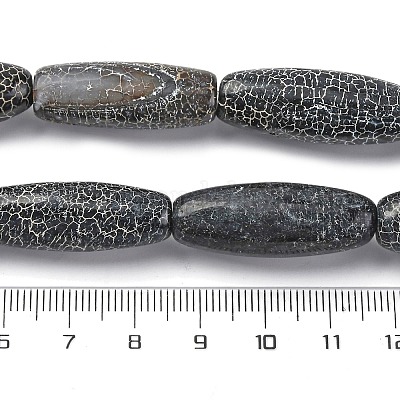 Естественные выветрившиеся агатовые бусины G-P570-C01-01-1