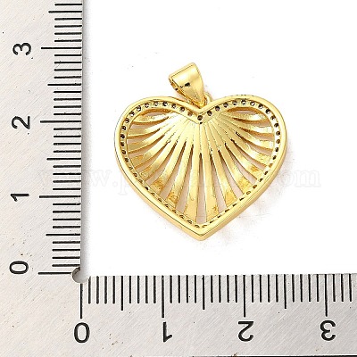 Подвески из латуни с микро паве ко Дню матери FIND-Z041-20A-1