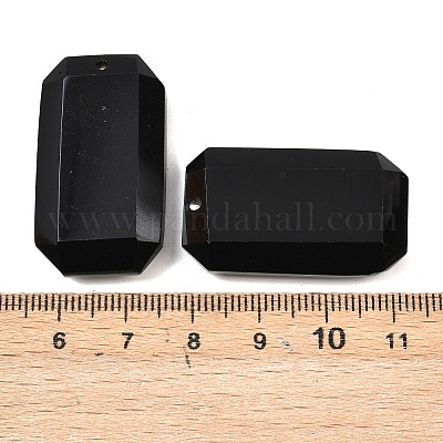 Природные подвески обсидиана G-H325-03H-1