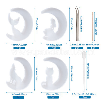 Наборы силиконовых форм для луны своими руками DIY-TA0008-30-1