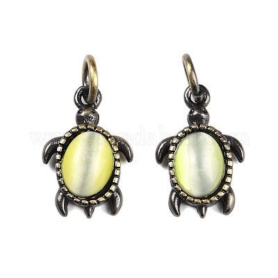 Латунные подвески&nbsp;LS-KK-A226-03AB-07-1