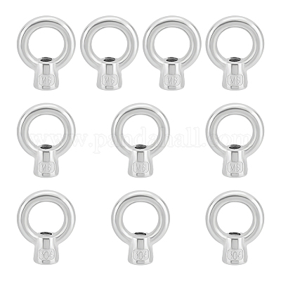 10 шт. 304 нержавеющая сталь [304] подъемные рым-гайки FIND-UN0001-75A-1