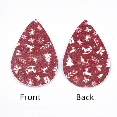 Большие кожаные подвески FIND-S311-002G-1