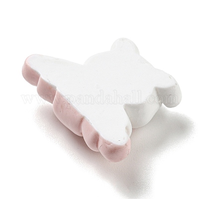 Кабошоны из непрозрачной смолы на тему панды RESI-Q227-09-1