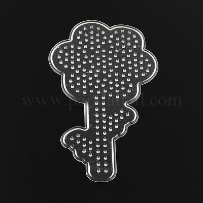 Цветок а пластикового pegboards X-DIY-Q009-17-1