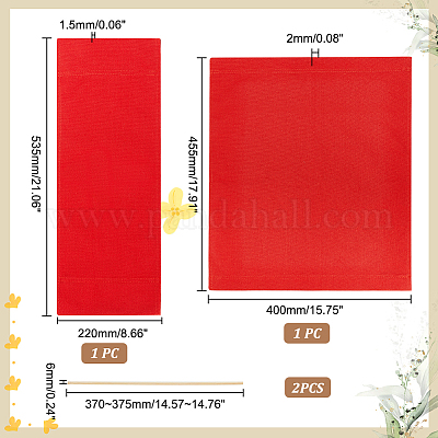 Сменный чехол для стула из брезентовой ткани AJEW-WH0258-963B-01-1