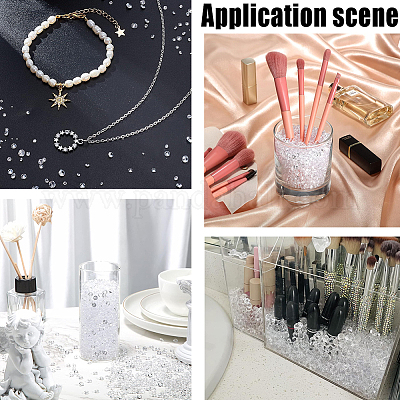 4 набор акриловых кабошонов со стразами с заостренной концом GACR-SP0001-02A-1