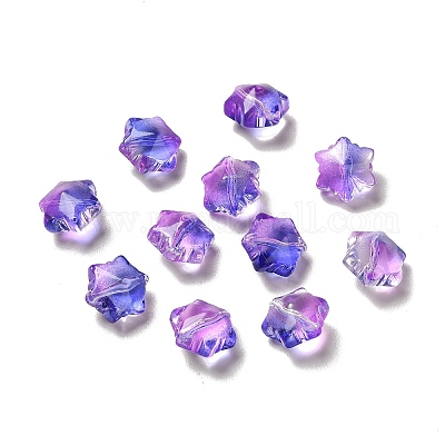 Прозрачные стеклянные бусины GLAA-B007-01D-1