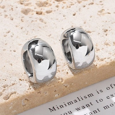 Фурнитура для амбушюров из нержавеющей стали 304 EJEW-R153-03P-01-1