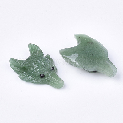 Естественный зеленый авантюрин подвески G-S336-69-04-1