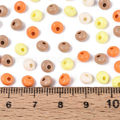 Непрозрачные акриловые бусины OACR-N150-05N-1