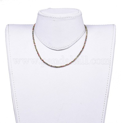 Природное Unakite ожерелье из бисера NJEW-JN02492-05-1