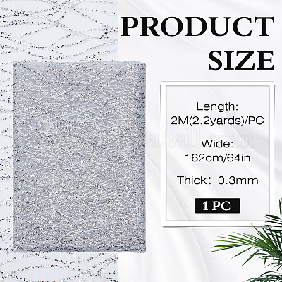 Polyester-Paillettenstoff&nbsp;DIY-WH0683-51A-1