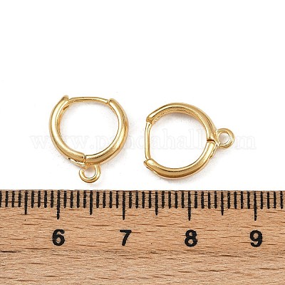 Латунная фурнитура для хооп серег KK-P310-35G-1