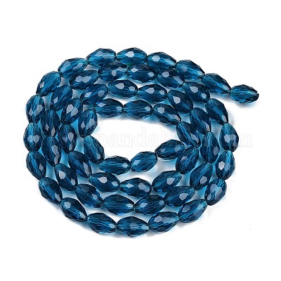 Прозрачные стеклянные бусины&nbsp;LS-EGLA-N013-T10mm-D25-1