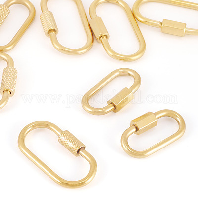 8 шт. 4 стиля подвески-карабиновые замки из нержавеющей стали 304 STAS-TA0002-90-1