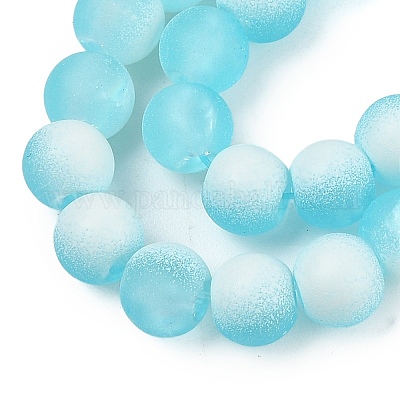 Матовое стекло треск бисер нитей X1-GLAA-U001-8mm-M08-1