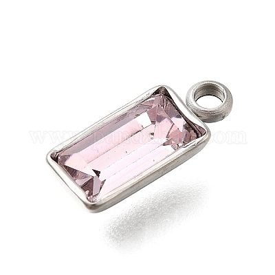 Подвески из нержавеющей стали 304 со стразами STAS-Z125-11P-1