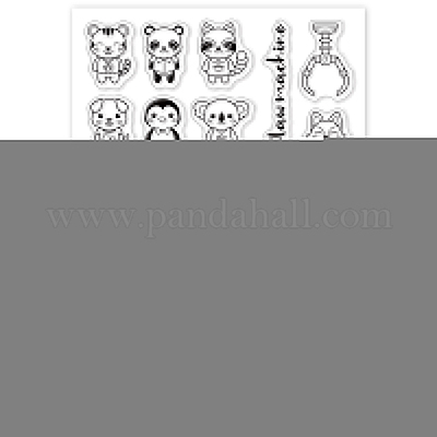 Wholesale PandaHall T-Shirts Stamps for Card Making 