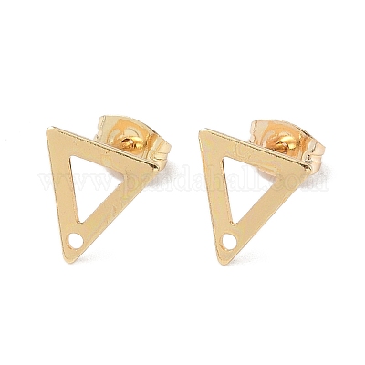 80 шт. 4 стиля фурнитуры для сережек-гвоздиков из нержавеющей стали 201 и 304 STAS-BBC0001-74-1