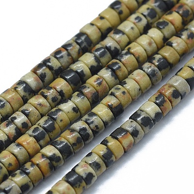 Природные яшмы далматин бисер нитей G-F631-A06-1