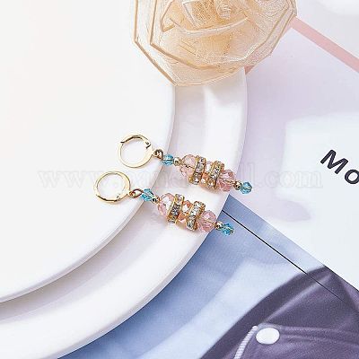 Латунные серьги-обручи KK-L179-04G-A-1