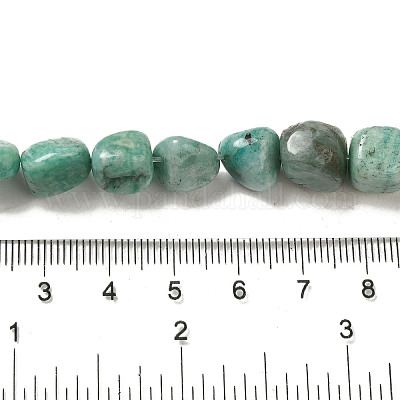 Природных амазонит бисер нитей G-B078-D10-02-1