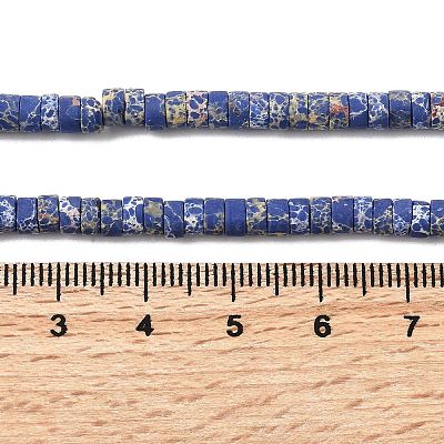 Окрашенные синтетические нити из имперской яшмы G-Z089-A03-N-1