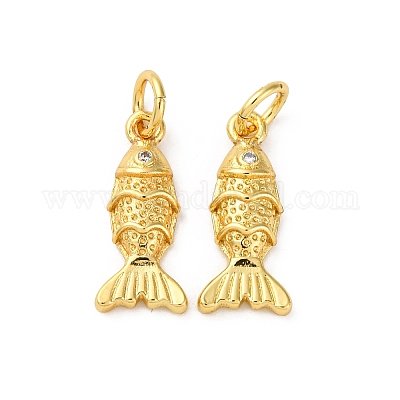 Латунные микро проложить кубического циркония подвески KK-I276-07G-1