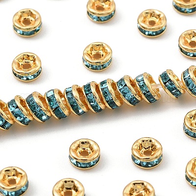 Латунь марки А горный хрусталь Spacer бисер&nbsp;RSB034NF-13G-1