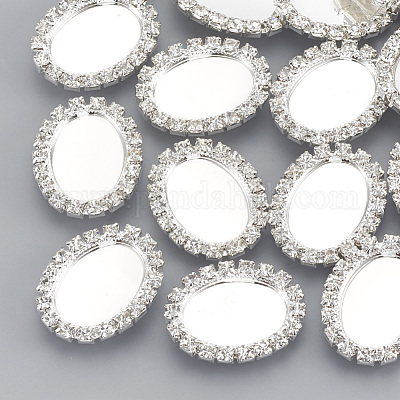 Настройки кабошон из латуни RB-Q212-01-1