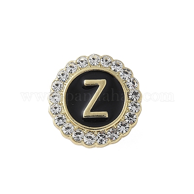 Эмалированные булавки с буквами JEWB-S042-03Z-G-1