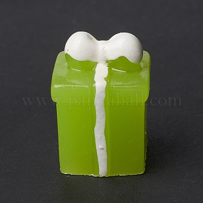 Украшение дисплея статуи из смолы в рождественском стиле DJEW-O002-01H-1