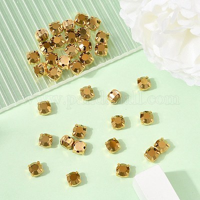 Preciosa® maxima crystal в пришивной чашке X-PRC-SS16-00030-277-G-1