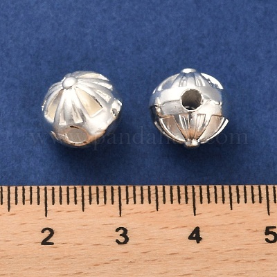 Длинные покрытые сплавом бусины PALLOY-A006-26S-1