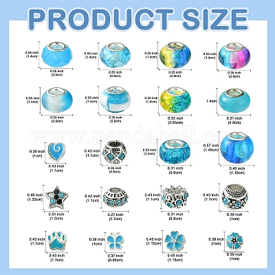 Набор для поиска ювелирных изделий из стекла DIY-YW0009-01-1