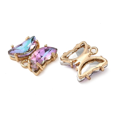 Латунь со стеклянными подвесками FIND-Z020-02N-1