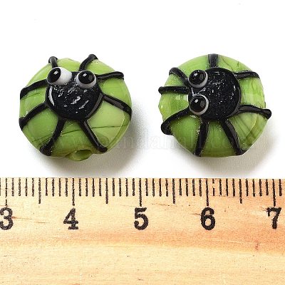 Бусы лэмпворк ручной работы LAMP-A004-03A-1