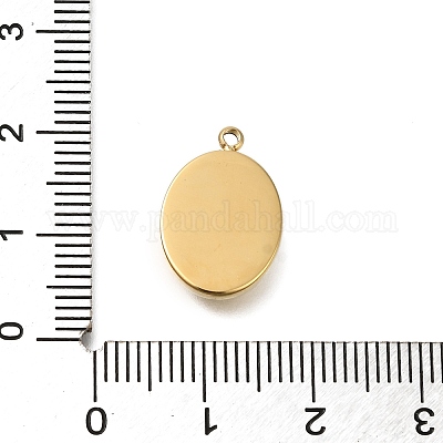 Ионное покрытие (ip) нержавеющая сталь 304 с подвесками из стразов и полимерной глины STAS-Q335-11G-1