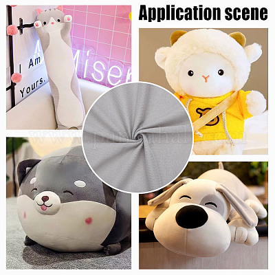 Ткань из кожи куклы из полиэстера DIY-WH0435-48E-1