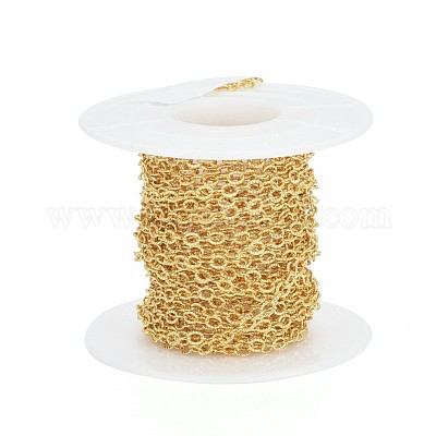 Паяные латунные текстурированные кабельные цепи CHC-G005-01G-1