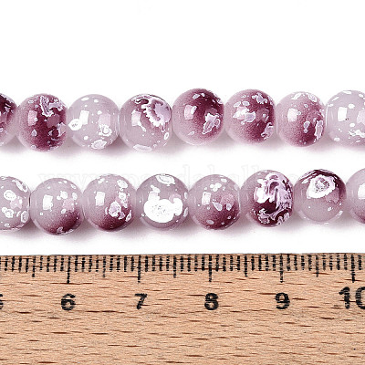 Выпечка краска бисер пряди X1-DGLA-N015-8mm-05-1