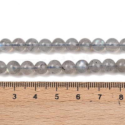 Природные лабрадорита бисер нитей&nbsp;G-H337-A02-03-1